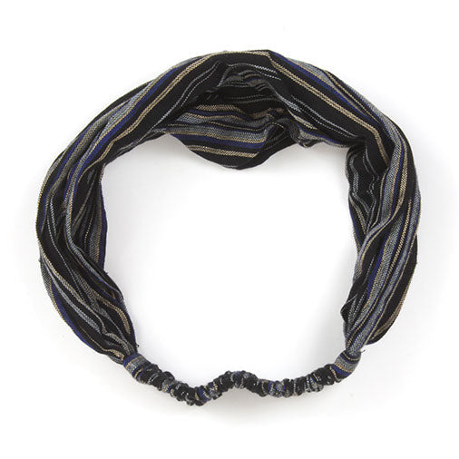 Stripy Cotton Hairband-Siesta Crafts