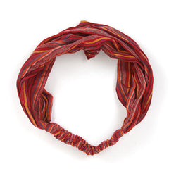 Stripy Cotton Hairband-Siesta Crafts