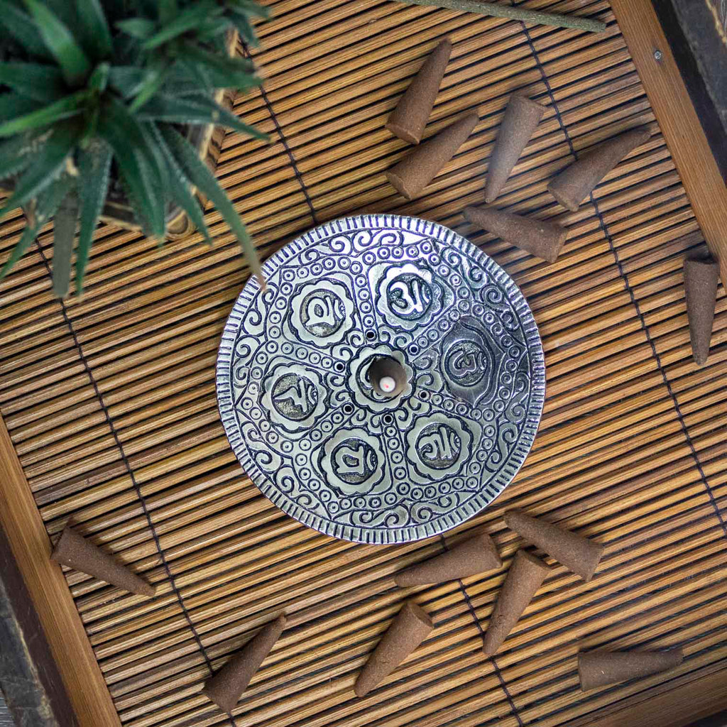 Aluminium Incense Plate-Siesta Crafts
