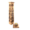 Mango Wood Incense Tower-Siesta Crafts