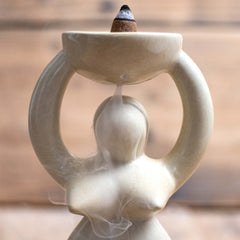 Goddess Soapstone Cone Burner-Siesta Crafts