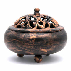Ornate Iron Burner-Siesta Crafts