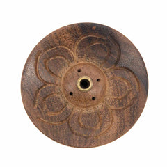 Dark Wood Incense Holder-Siesta Crafts