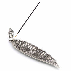 Long Buddha Metal Ashcatcher-Siesta Crafts