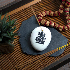 Ganesh Stone Incense Holder-Siesta Crafts