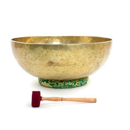 Giant Hand Beaten Singing Bowl No.127-Siesta Crafts