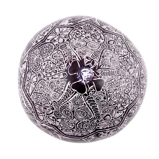 Artisan Intricate Folk Art Gourd No.4-Siesta Crafts