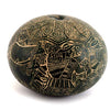 Artisan Intricate Folk Art Gourd No.9-Siesta Crafts