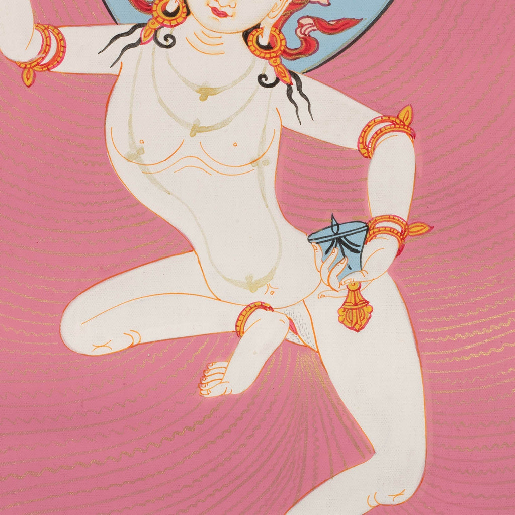 Machig Labdron Thangka No 2-Siesta Crafts
