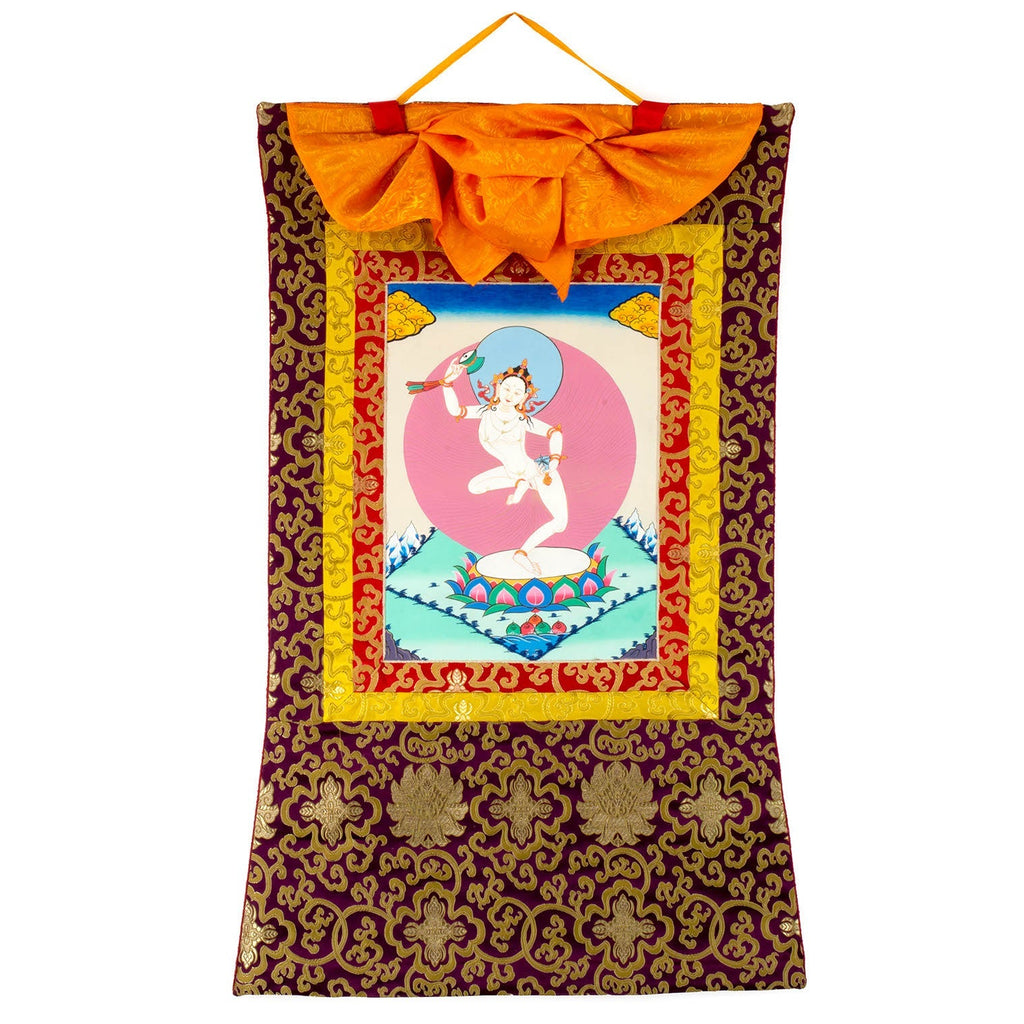 Machig Labdron Thangka No 2-Siesta Crafts