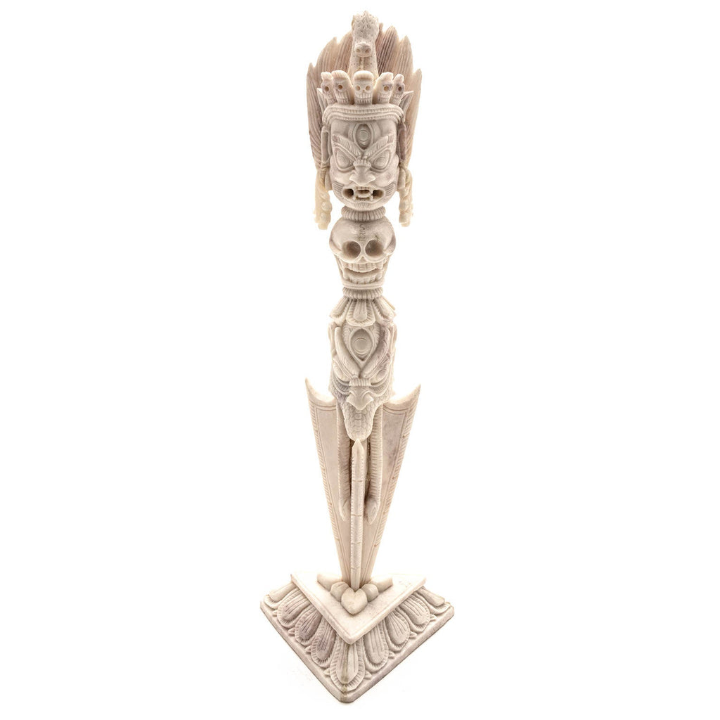 Buffalo Bone Phurba Dagger-Siesta Crafts