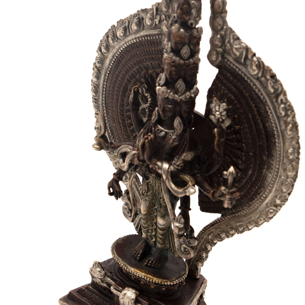 Copper Avalokiteshwara Statue-Siesta Crafts