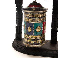 Special Wall Double Prayer Wheel No.236-Siesta Crafts