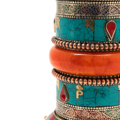 Special Standing Prayer Wheel No.234-Siesta Crafts