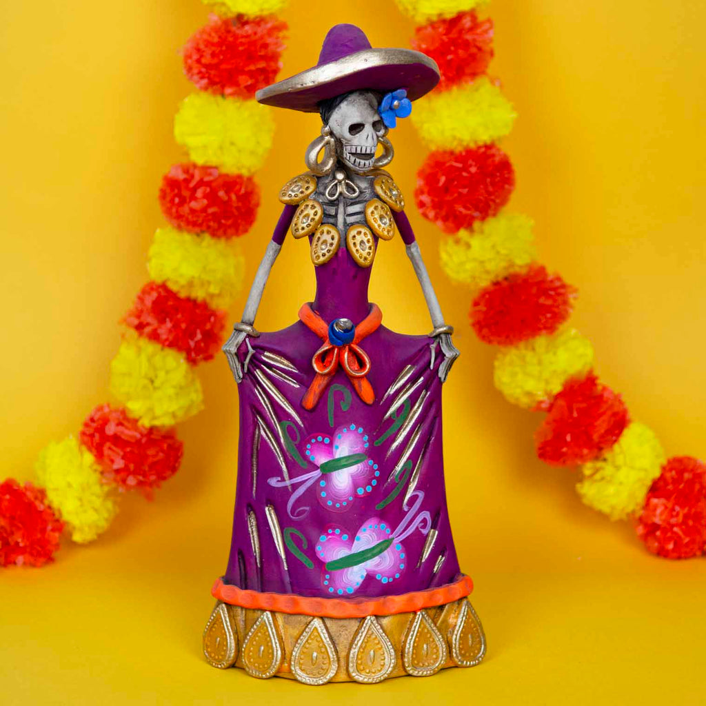 Medium Catrina Ceramic No.32-Siesta Crafts