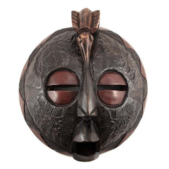 Artisan Ghanaian Mask No.1-Siesta Crafts