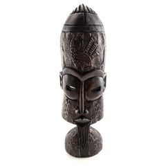 Artisan Ghanaian Mask No.2-Siesta Crafts