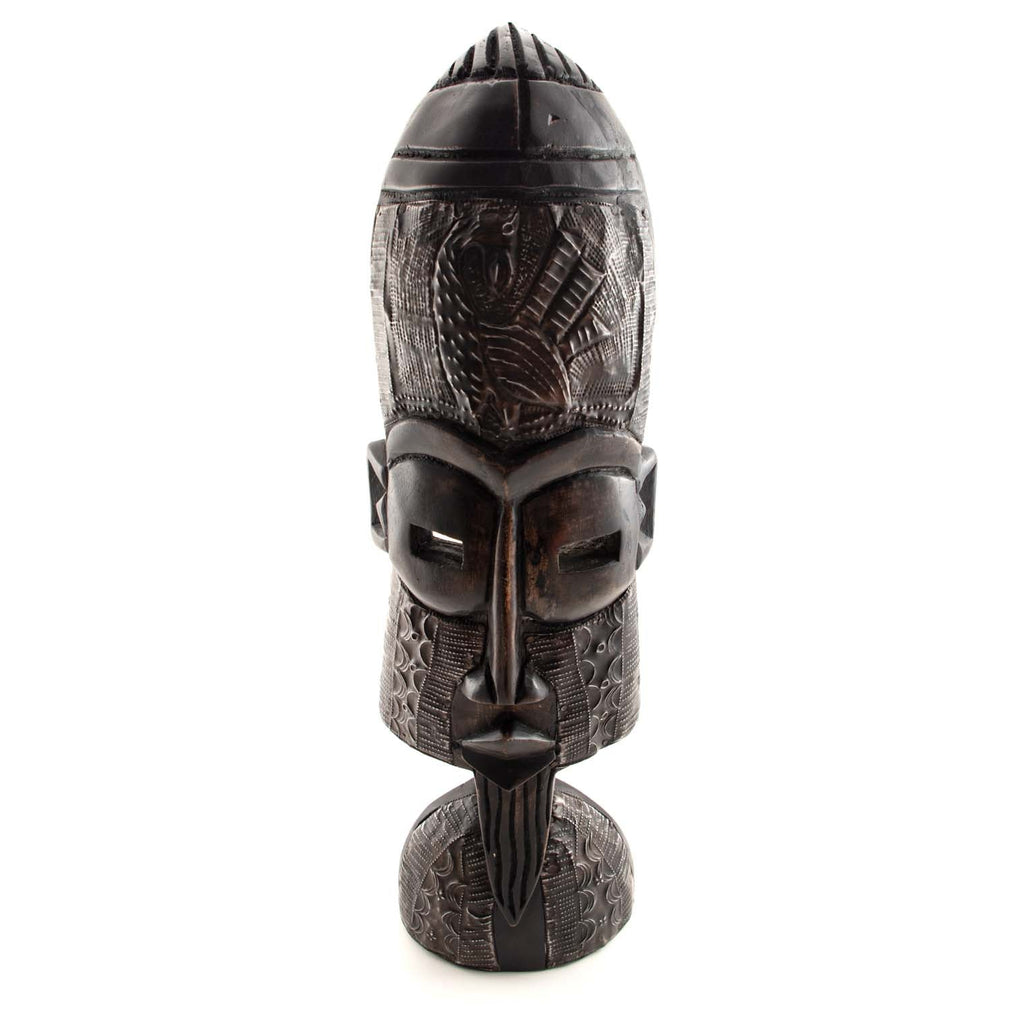 Artisan Ghanaian Mask No.2-Siesta Crafts