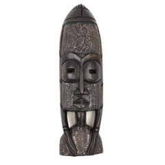 Artisan Ghanaian Mask No.2-Siesta Crafts