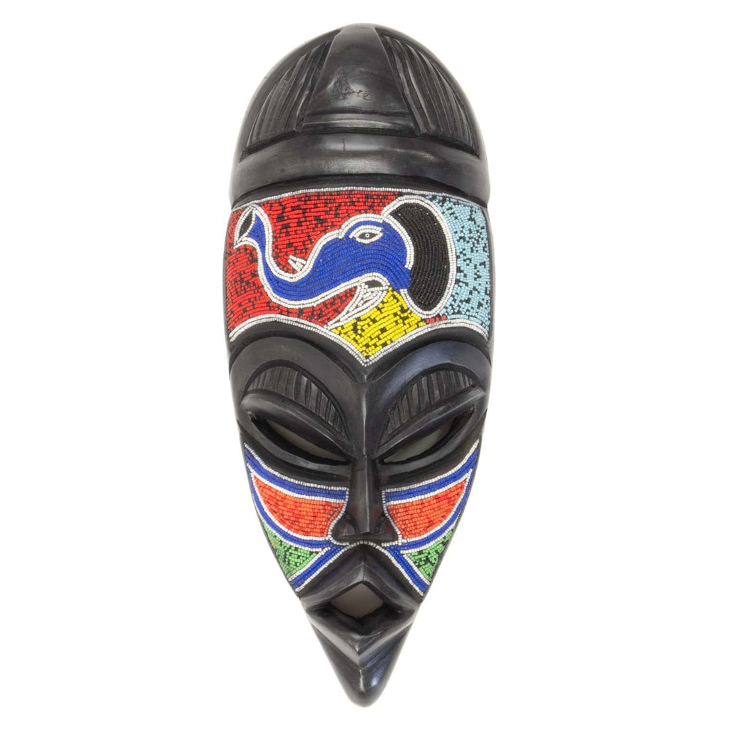Artisan Ghanaian Mask No.8-Siesta Crafts