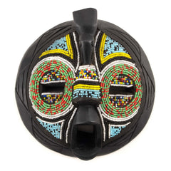 Artisan Ghanaian Mask No.9-Siesta Crafts