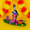 Calavera in a Boat-Siesta Crafts