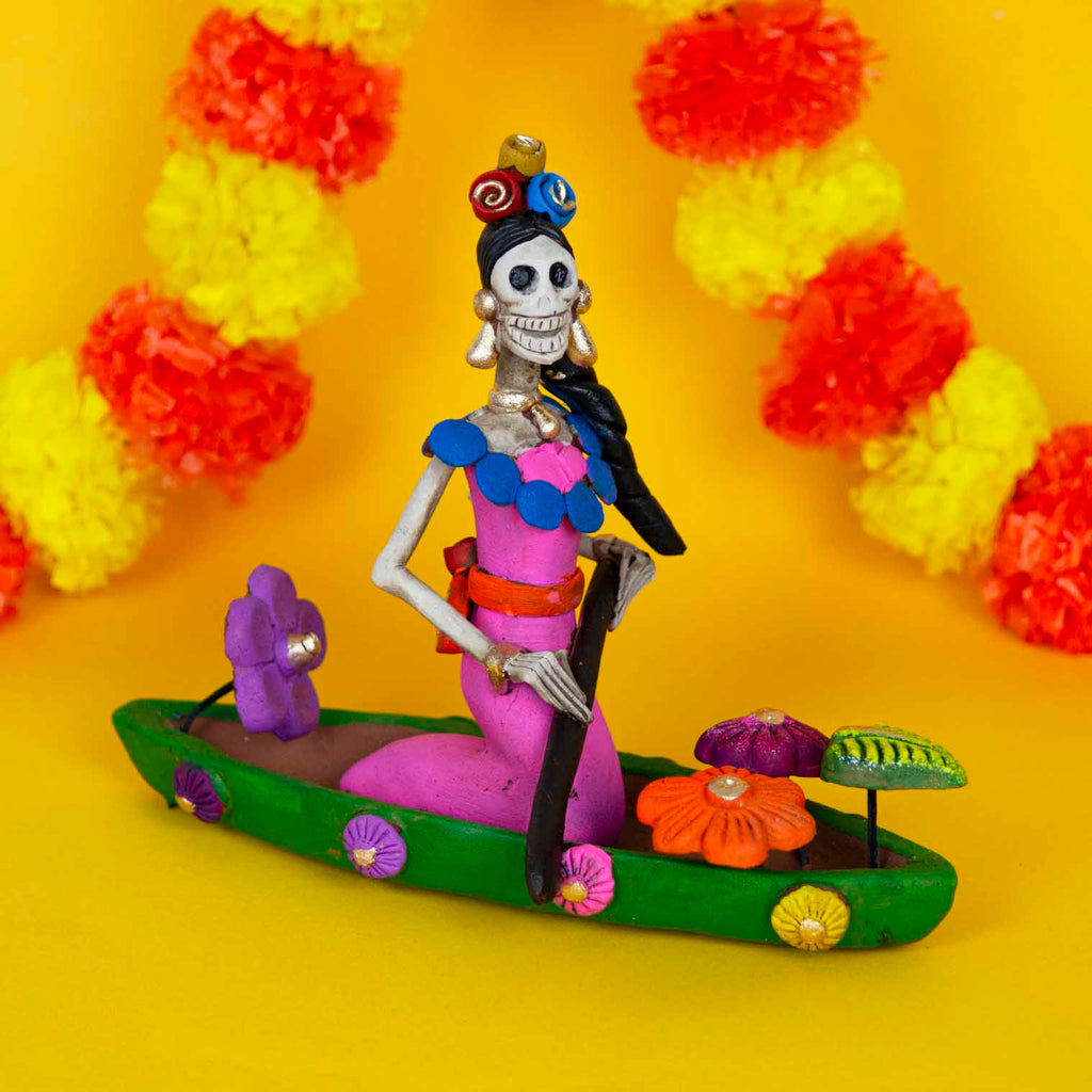 Calavera in a Boat-Siesta Crafts