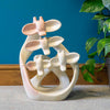 Soapstone Giraffe Knot Carving No.18-Siesta Crafts