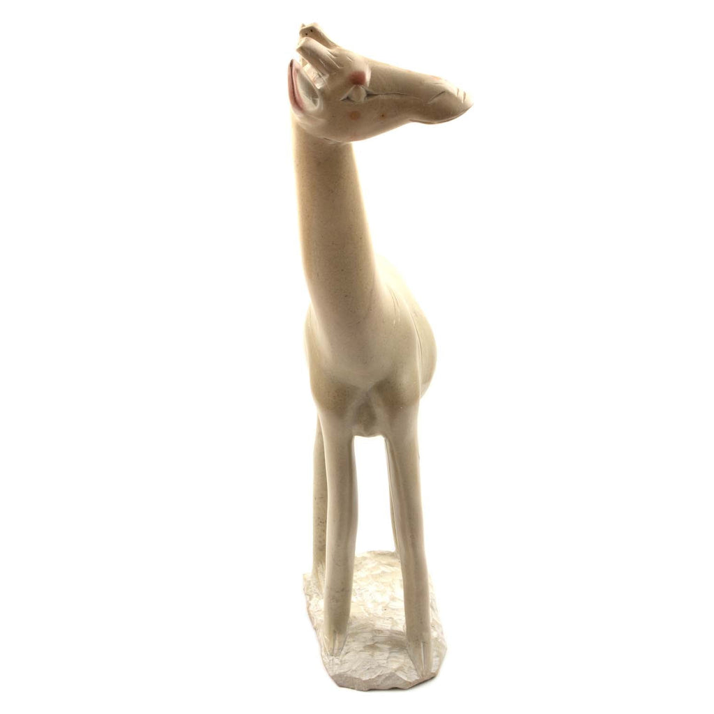 Soapstone Giraffe Statue 22"-Siesta Crafts