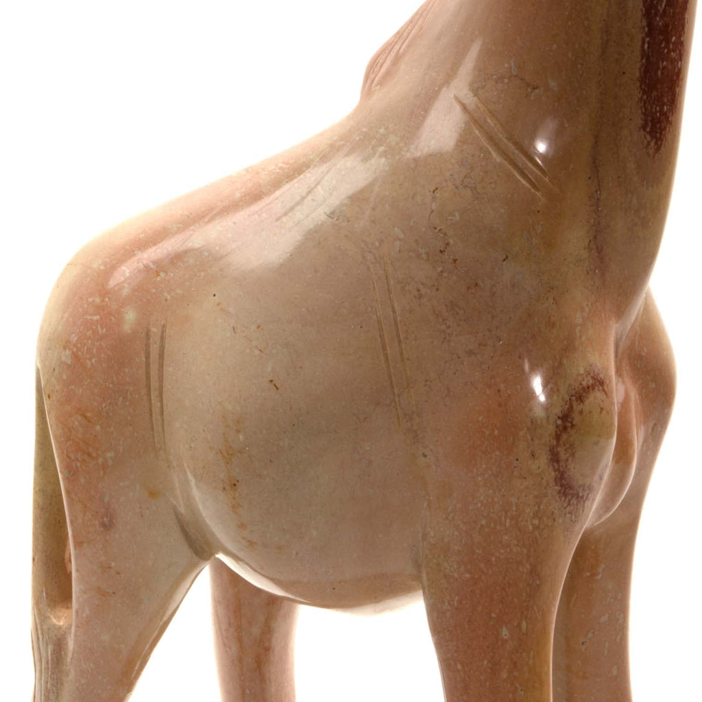 Soapstone Giraffe Statue 24"-Siesta Crafts