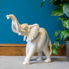 Soapstone Elephant Statue No.12-Siesta Crafts
