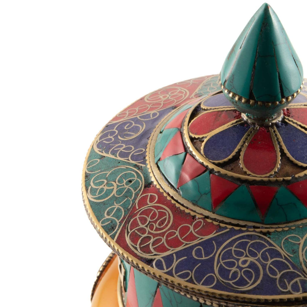 Special Standing Prayer Wheel No.323-Siesta Crafts