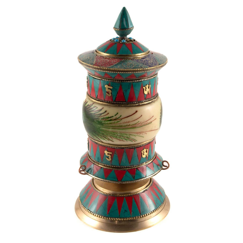 Special Standing Prayer Wheel No.325-Siesta Crafts