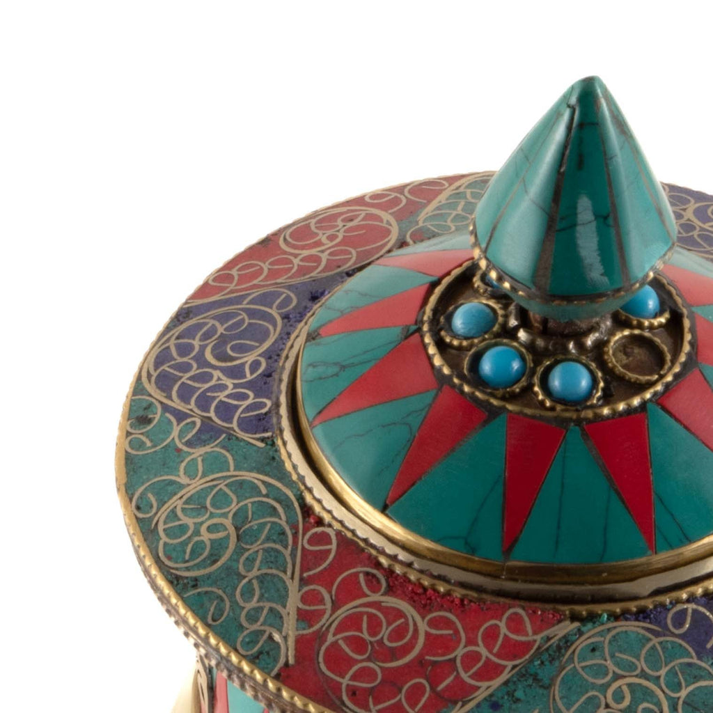 Special Standing Prayer Wheel No.325-Siesta Crafts