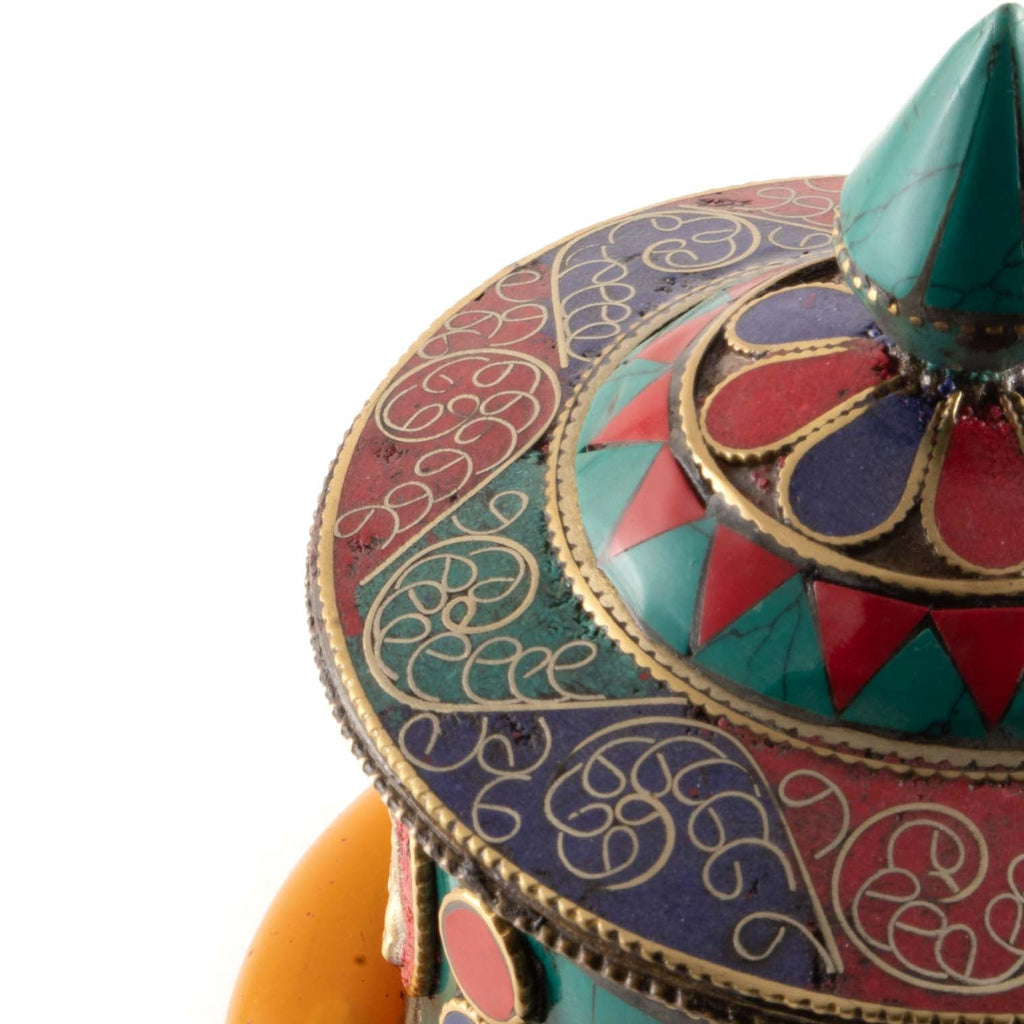 Special Standing Prayer Wheel No.326-Siesta Crafts