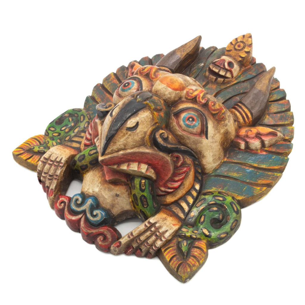 Artisan Garuda Mask No.258-Siesta Crafts