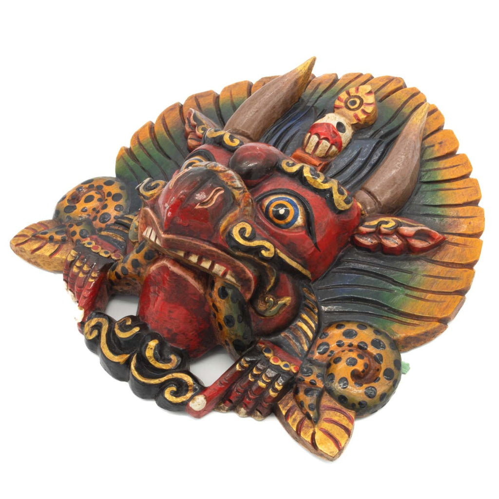 Artisan Garuda Mask No.258-Siesta Crafts