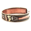 Om Mani Copper Bracelet-Siesta Crafts
