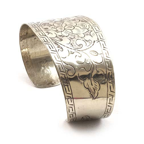 Etched Cuff Bracelet-Siesta Crafts