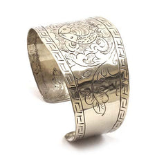 Etched Cuff Bracelet-Siesta Crafts