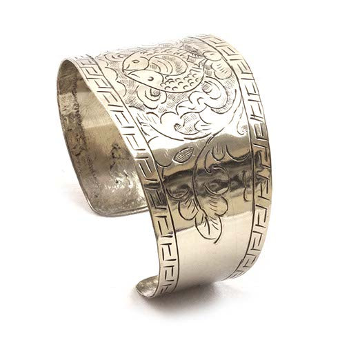 Etched Cuff Bracelet-Siesta Crafts
