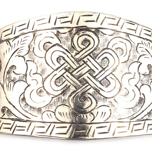 Etched Cuff Bracelet-Siesta Crafts