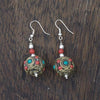 Ball Earrings-Siesta Crafts
