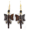 Spiral Elephant Head Earrings-Siesta Crafts