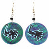 Soapstone Round Animal Earrings-Siesta Crafts