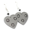 Soapstone Heart Earrings-Siesta Crafts