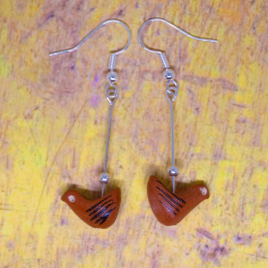 Dove Earrings-Siesta Crafts