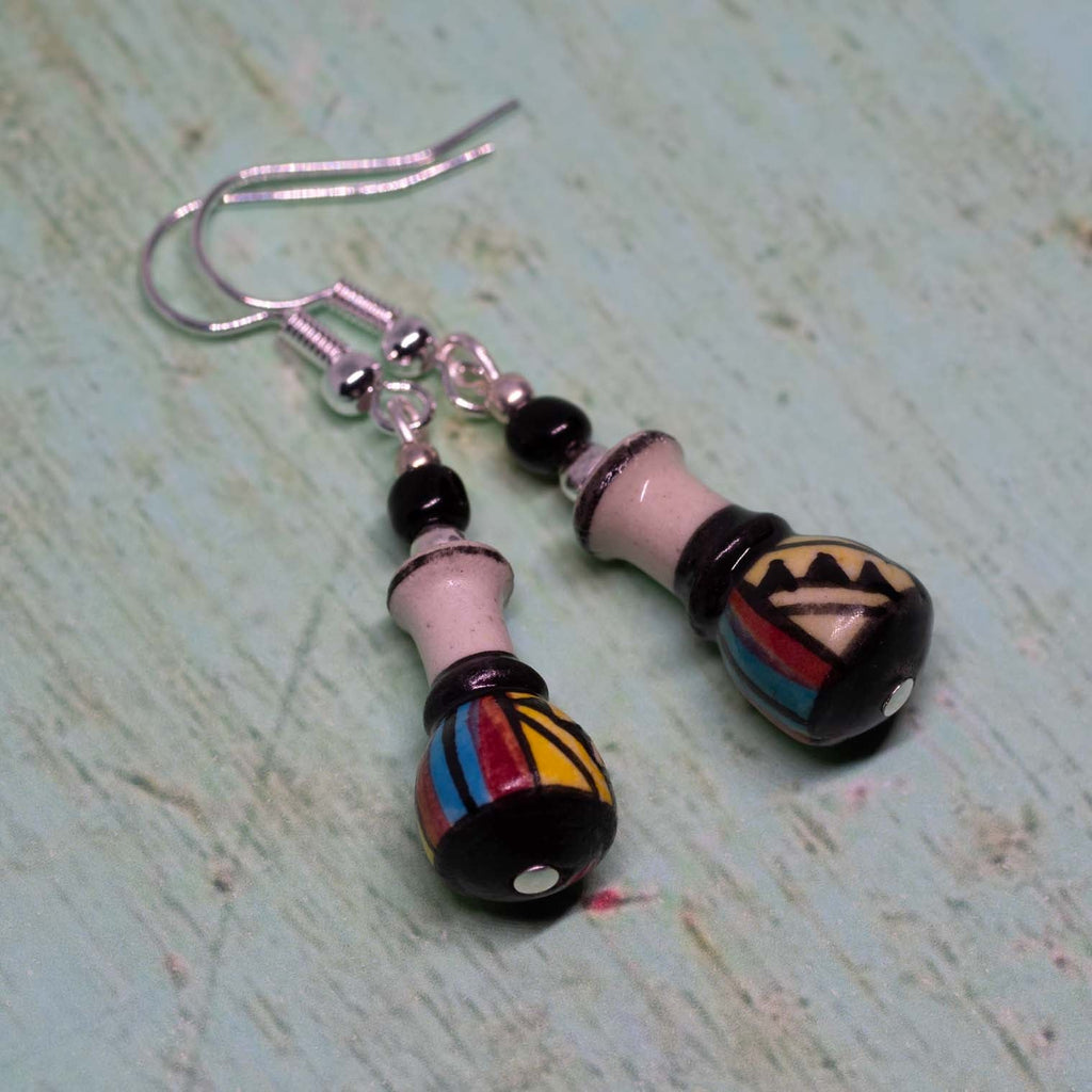 Carafe Earrings-Siesta Crafts
