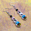 Circulos Llamas Earrings-Siesta Crafts