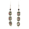 Triple Chilli Earrings-Siesta Crafts